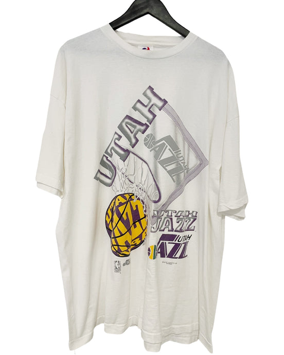 VINTAGE MAGIC JOHNSON UTAH JAZZ TEE - XXL