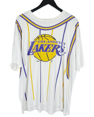 VINTAGE LA LAKERS 'SS' TEE - XL
