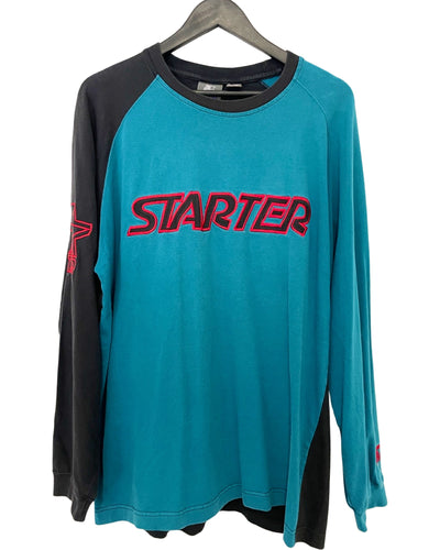 VINTAGE STARTER LS SHIRT - LARGE