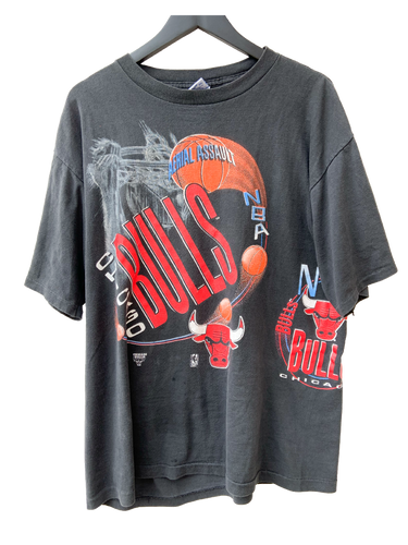 VINTAGE CHICAGO BULLS 'FINAL ASSAULT' SS TEE - XL