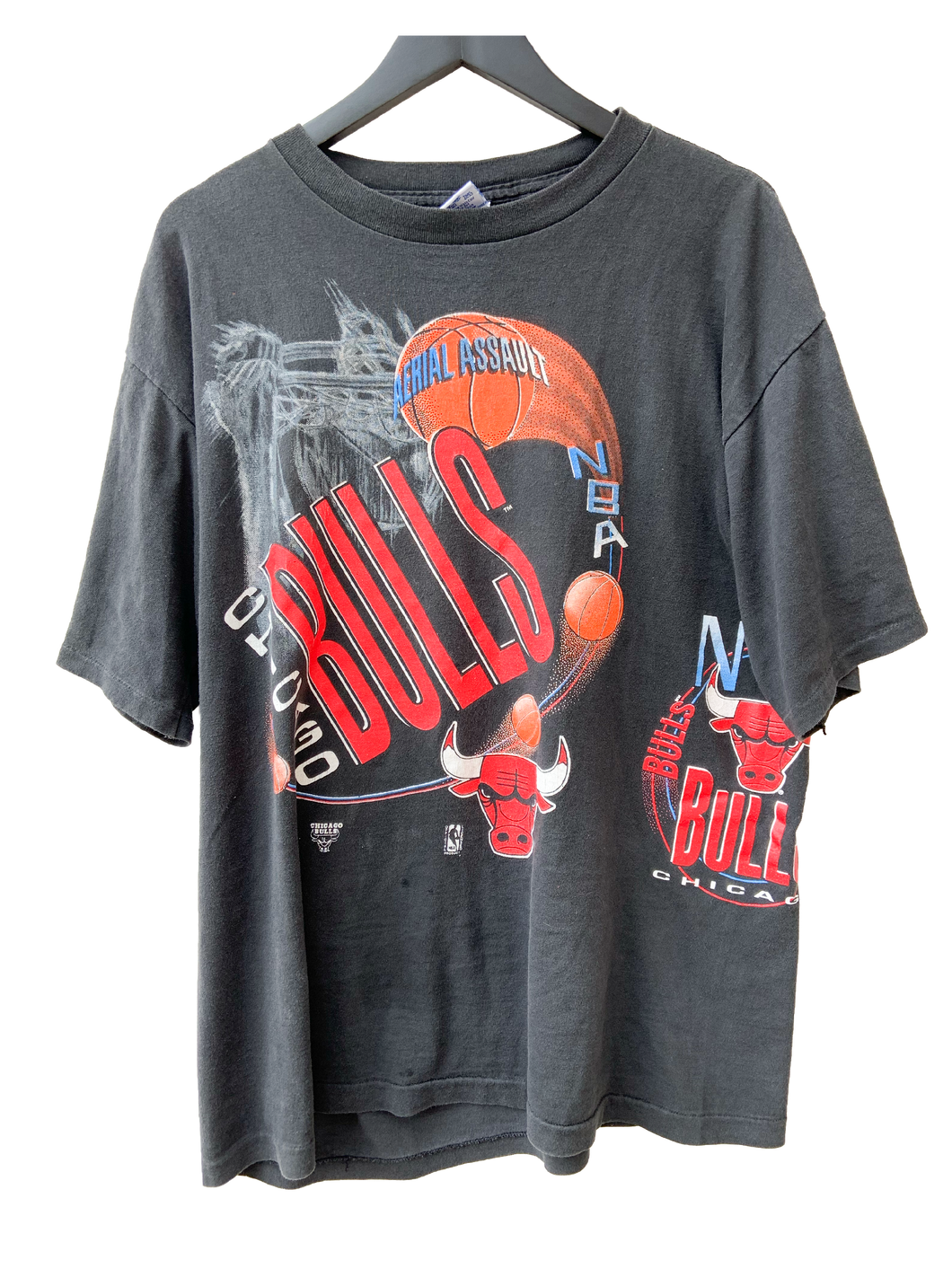 VINTAGE CHICAGO BULLS 'FINAL ASSAULT' SS TEE - XL