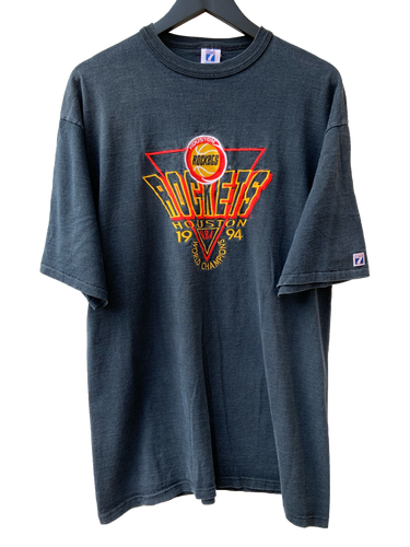 1994 HOUSTON ROCKETS EMBROIDED SS TEE - XL