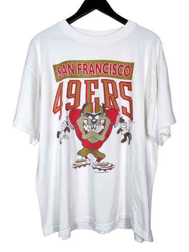1993 49ERS X TAZ 'SS' TEE - LARGE