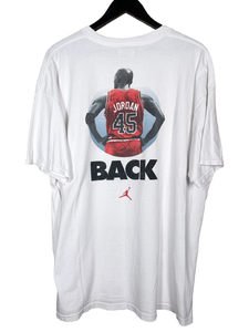 VINTAGE NIKE JORDAN'S BACK TEE - XL