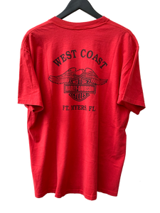 1992 HARLEY DAVIDSON 'WEST COAST' SS TEE - XL