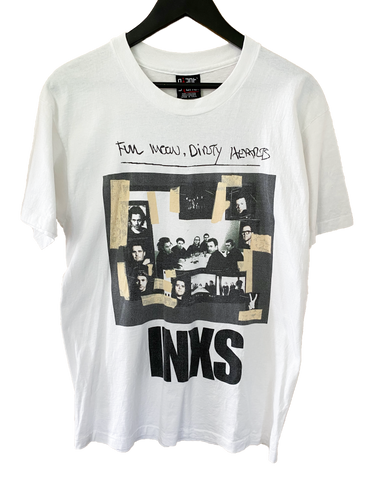 VINTAGE INXS 'DIRTY HONEYMOON' TOUR TEE - LARGE