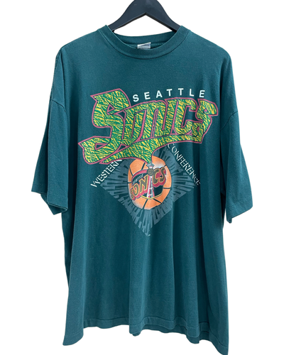VINTAGE SEATTLE SONICS TEE - XL