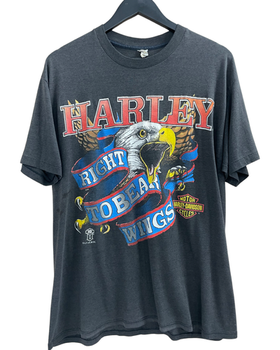 80'S HARLEY DAVIDSON 'SS' TEE - LARGE