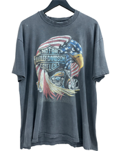 Load image into Gallery viewer, VINTAGE HARLEY DAVIDSON AMERICAN EAGLE &#39;SS&#39; TEE - XL
