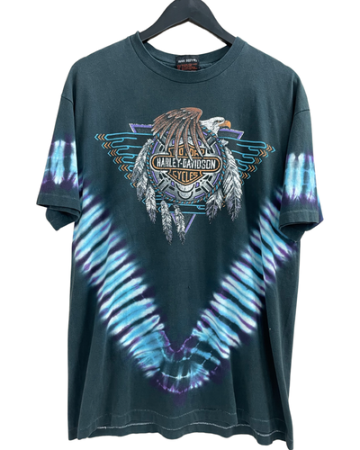 1992 HARLEY DAVIDSON TYE DYE 'SS' TEE - XL