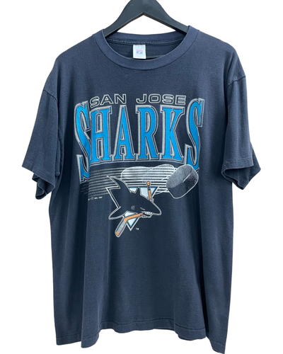 1992 SAN JOSE SHARKS 'SS' TEE - XL