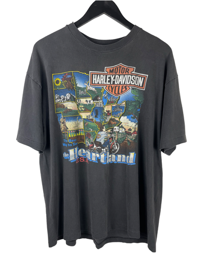 1990 HARLEY DAVIDSON HEARTLAND 'SS' TEE - XL