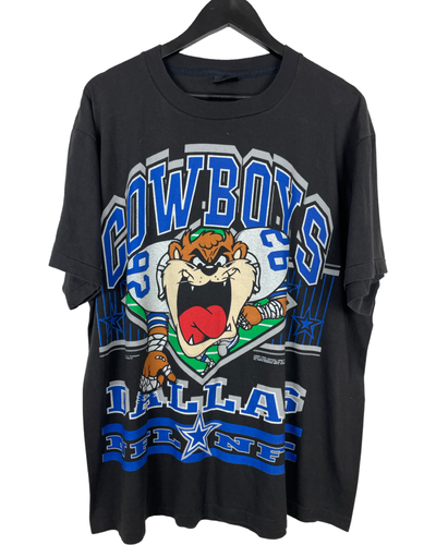 1992 DALLAS COWBOYS X TAZ 'SS' TEE - XL
