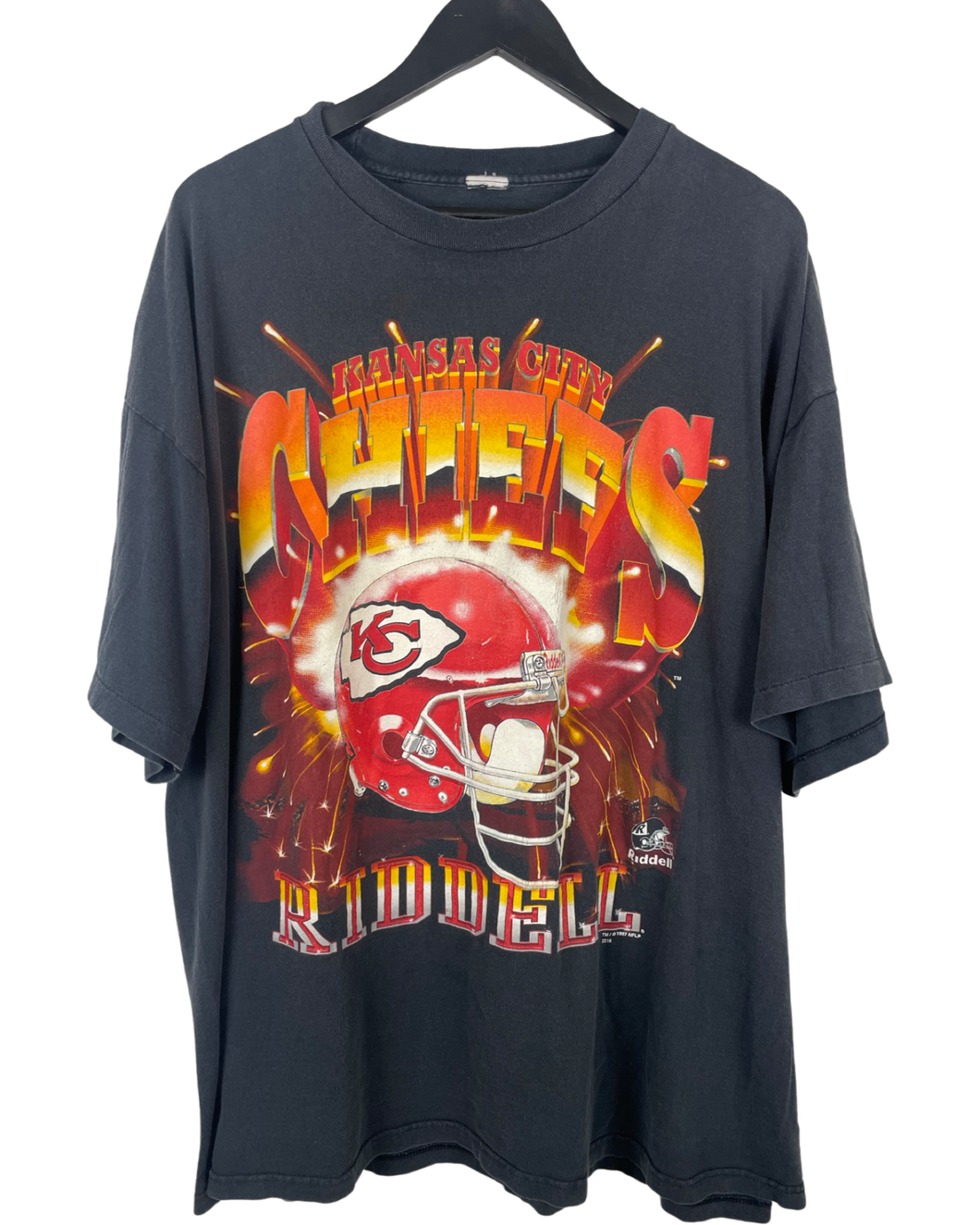 1997 KANSAS CITY CHIEFS 'SS' TEE - XXL