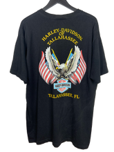 Load image into Gallery viewer, 1991 HARLEY DAVIDSON &#39;TALLAHASSEE&#39; SS TEE - XL