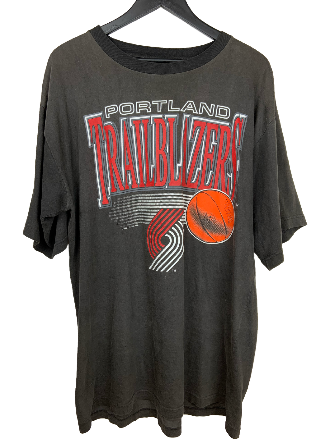 1991 PORTLAND TRAILBLAZERS TEE - XL
