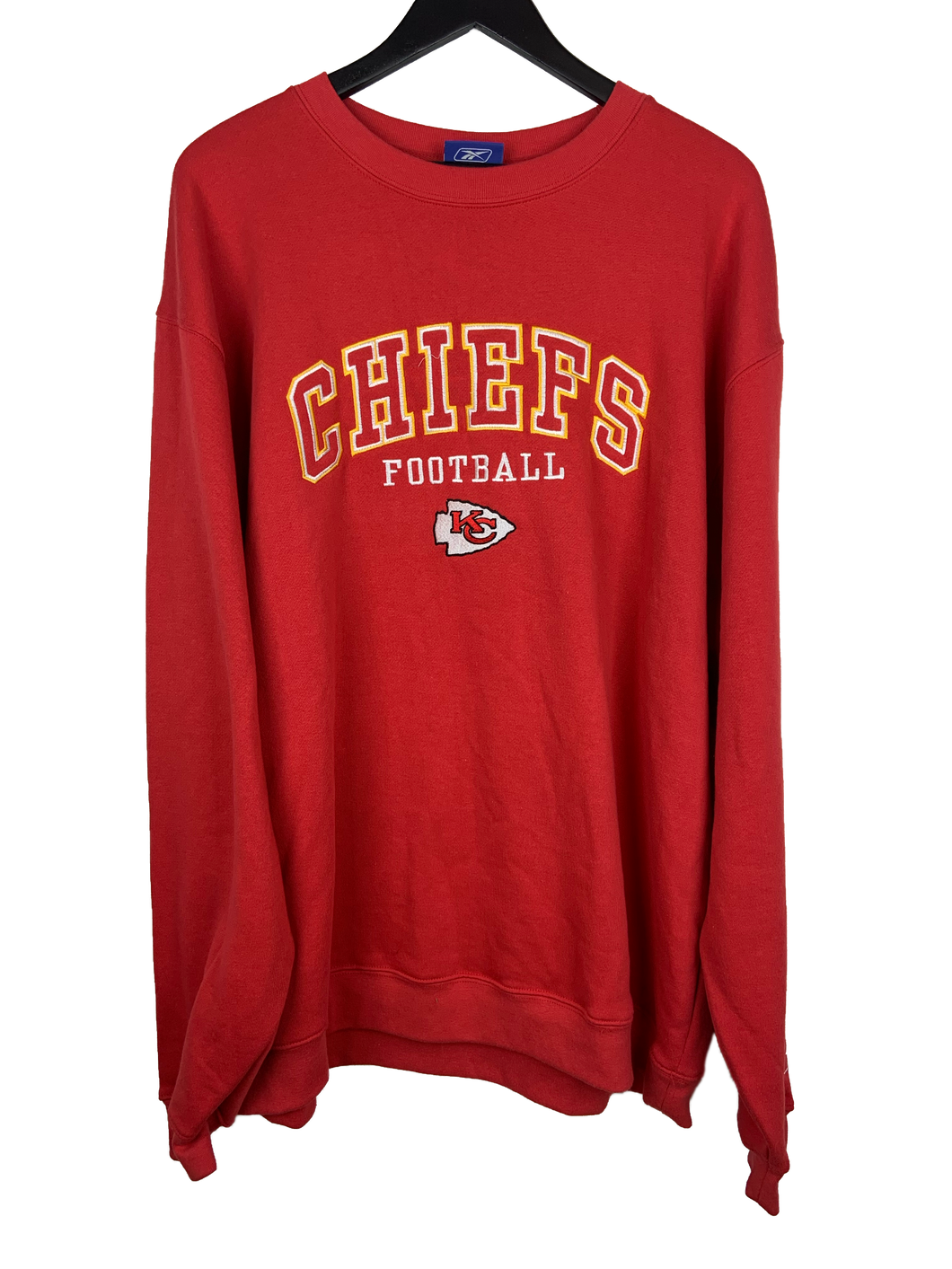 KANSAS CITY CHIEFS EMBROIDERED JUMPER - LARGE