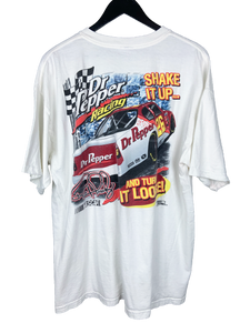 VINTAGE 'DR PEPPER RACING' NASCAR TEE - XL