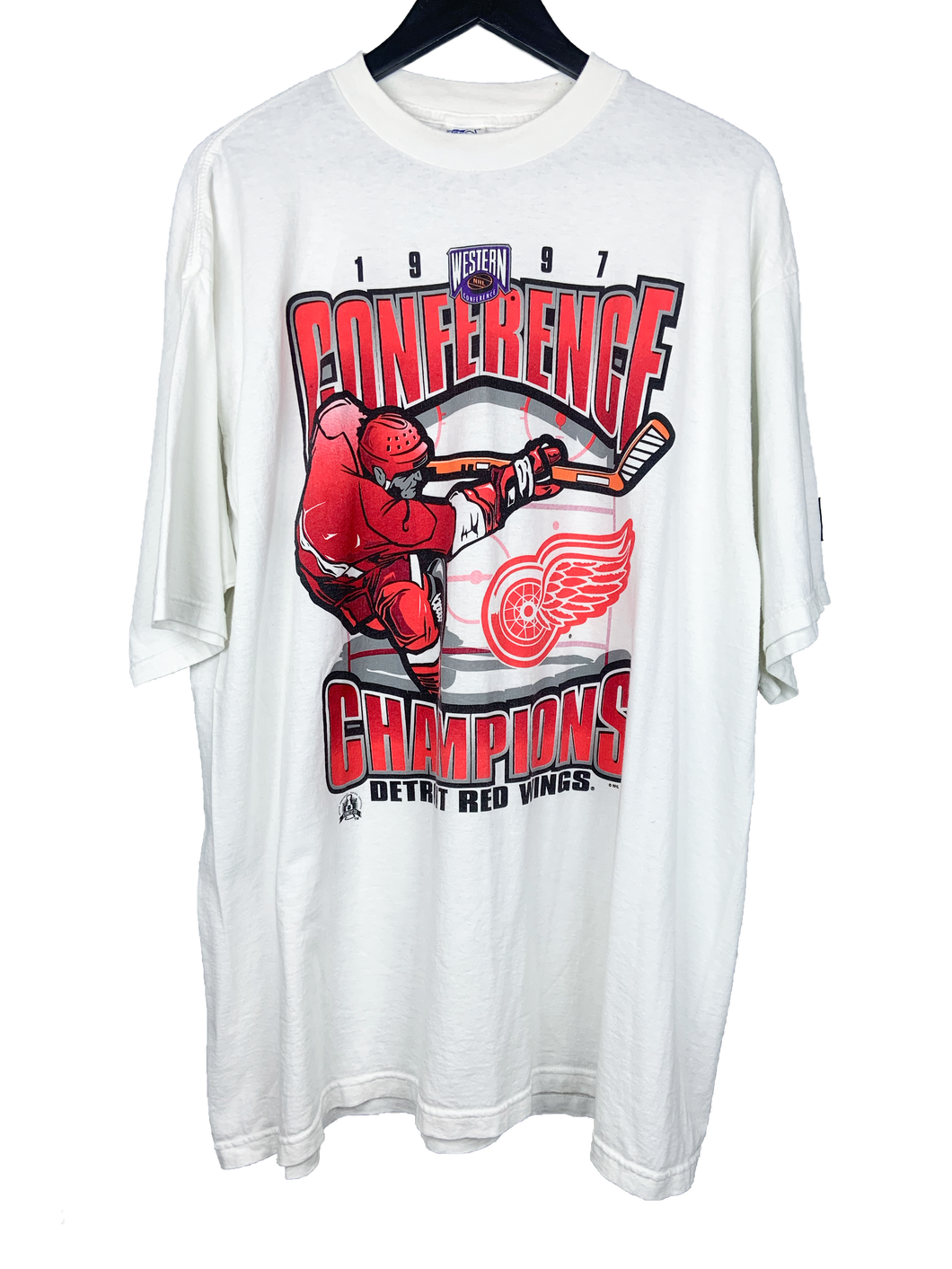 1997 RED WINGS CHAMPIONS TEE - XL