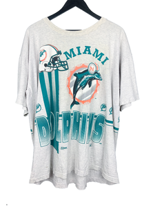 1993 MIAMI DOLPHINS 'SS' TEE - XL