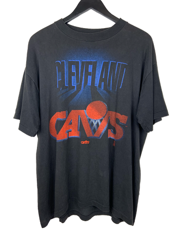 VINTAGE CLEVELAND CAVS 'SS' TEE - LARGE
