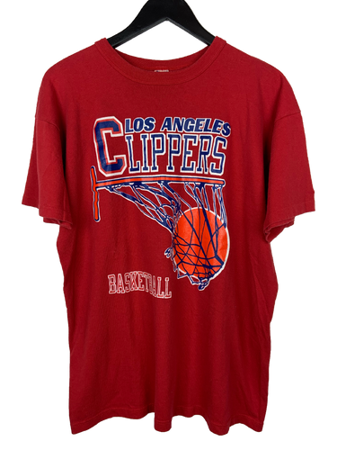 VINTAGE LOS ANGELES CLIPPERS 'SS' TEE - XL