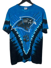 Load image into Gallery viewer, CAROLINA PANTHERS TIE DYE TEE - MEDIUM