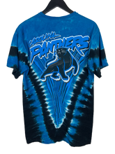 Load image into Gallery viewer, CAROLINA PANTHERS TIE DYE TEE - MEDIUM