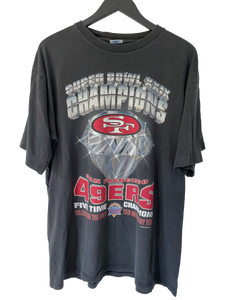 1994 49ERS CHAMPIONS 'SS' STARTER TEE - LARGE
