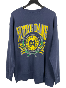 VINTAGE NOTRE DAME JUMPER - XL