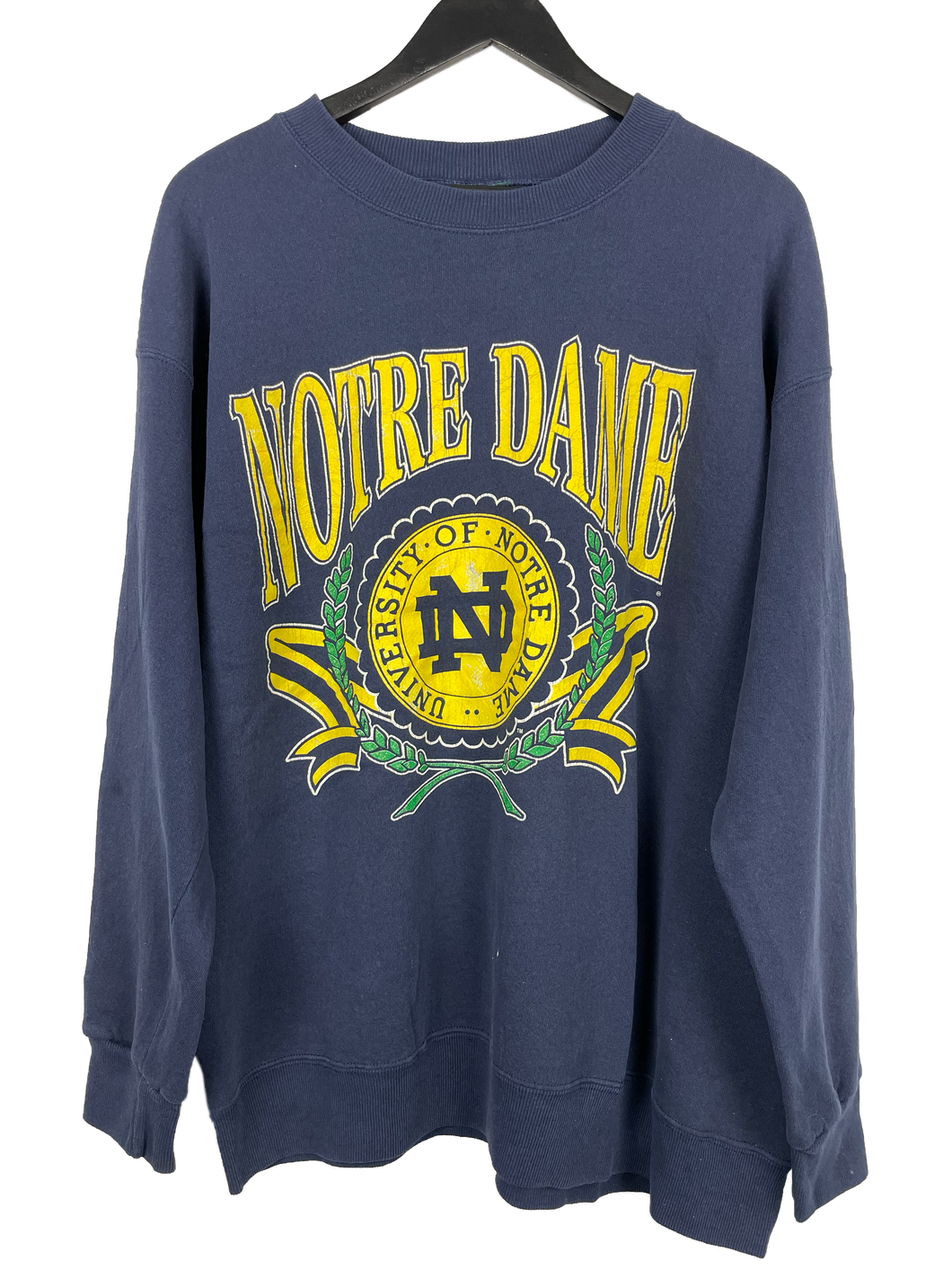 VINTAGE NOTRE DAME JUMPER - XL