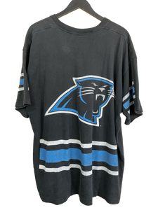 1996 PANTHERS ALL OVER PRINT 'SS' TEE - XL