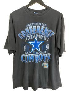 1993 DALLAS COWBOYS CHAMPS 'SS' STARTER TEE - LARGE