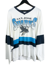 Load image into Gallery viewer, 1994 SAN JOSE SHARKS LS TEE - XL