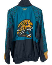 Load image into Gallery viewer, VINTAGE REEBOK JACKSONVILLE JAGUARS WINDBREAKER - XL