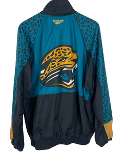 VINTAGE REEBOK JACKSONVILLE JAGUARS WINDBREAKER - XL