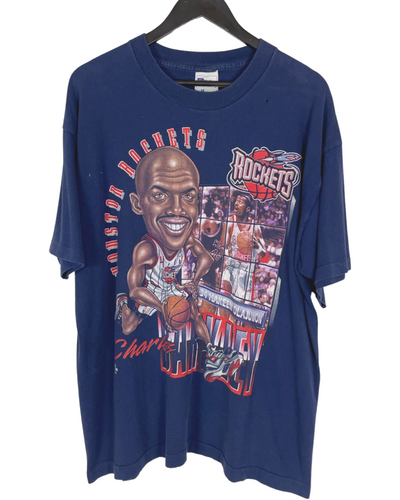 VINTAGE PRO PLAYER CHARLES BARKLEY ROCKETS 'SS' TEE - XL