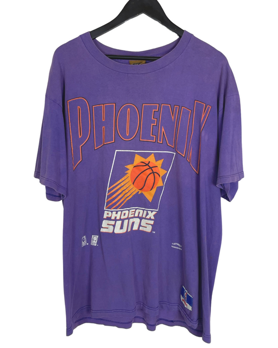 VINTAGE PHOENIX SUNS NUTMEG MILLS TEE - LARGE