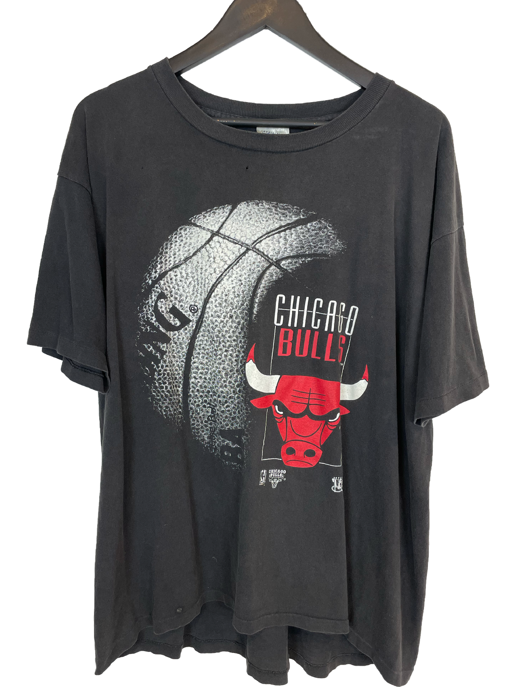 VINTAGE CHICAGO BULLS 'SS' TEE - XL