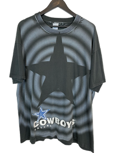 1993 DALLAS COWBOYS ALL OVER PRINT 'SS' TEE - XL