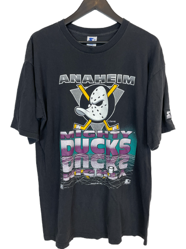 1993 MIGHTY DUCKS STARTER 'SS' TEE - LARGE