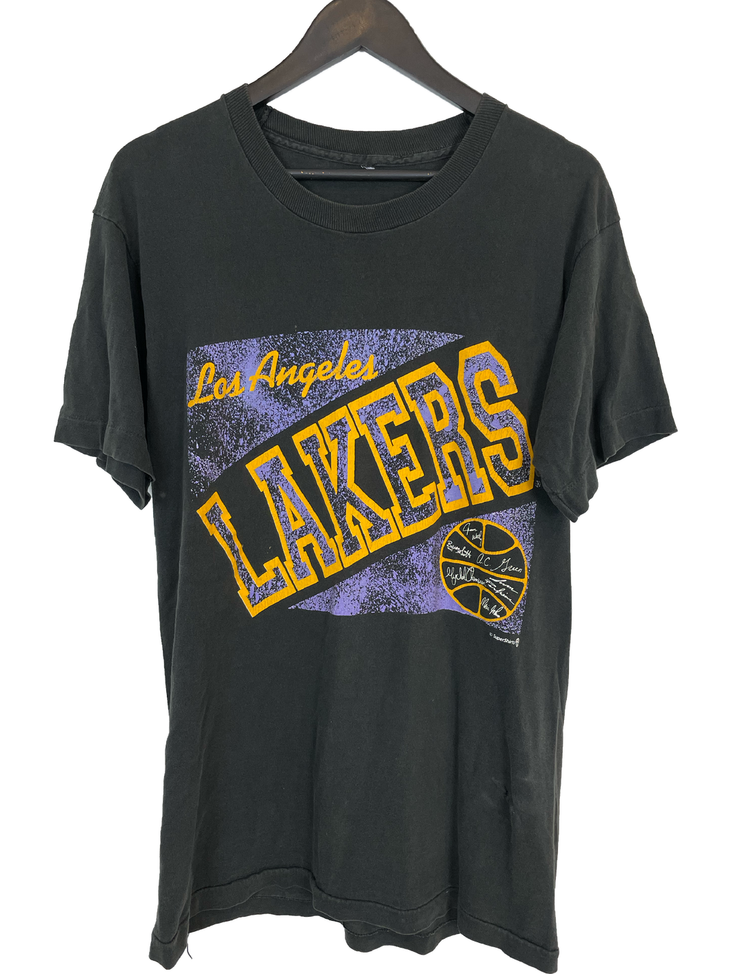 VINTAGE LAKERS 'SS' TEE - LARGE