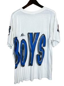 1993 DALLAS COWBOYS ALL OVER PRINT 'SS' TEE - XL