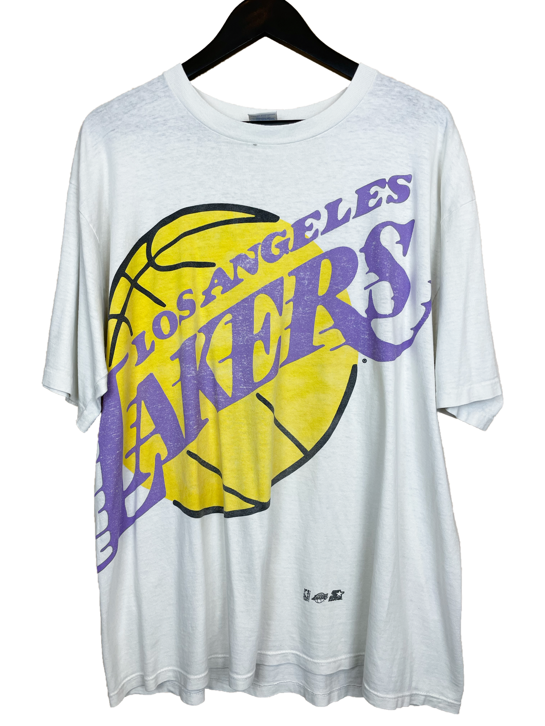 VINTAGE LAKERS STARTER 'SS' TEE - XL