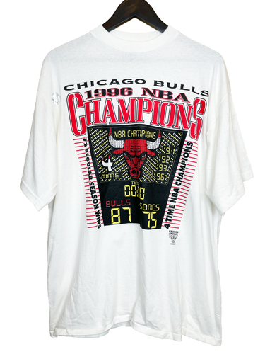 1996 CHICAGO BULLS CHAMPS TEE - XL