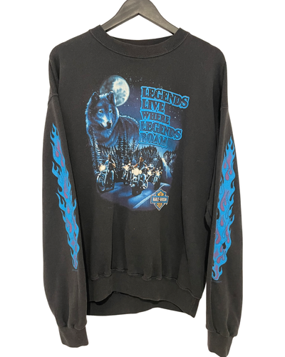 VINTAGE HARLEY DAVIDSON JUMPER - XL