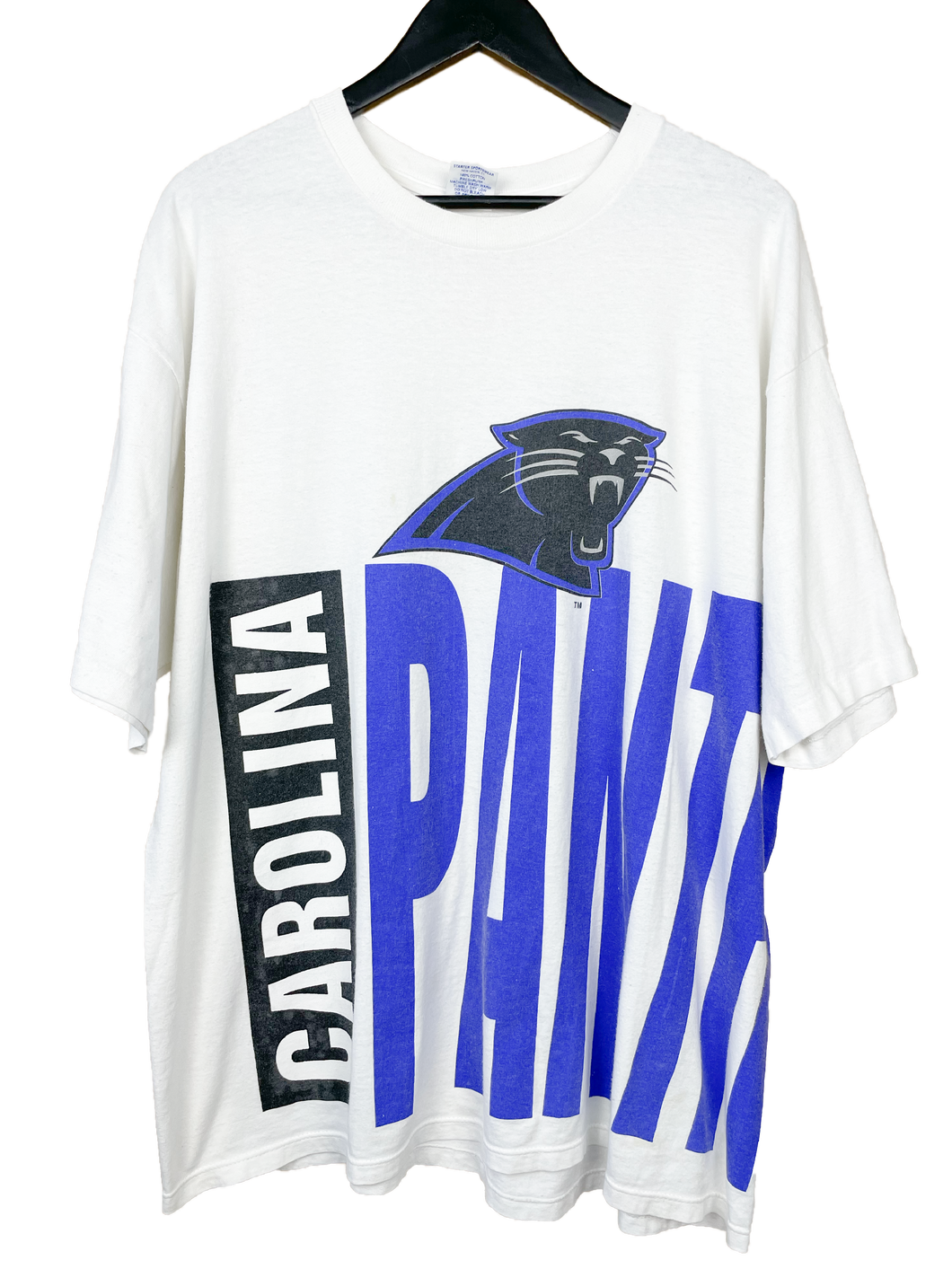 VINTAGE CAROLINA PANTHERS 'SS' TEE - XL