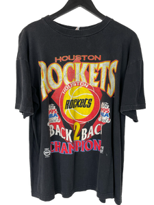 1995 HOUSTON ROCKETS CONFERENCE CHAMPS 'SS' TEE - XL