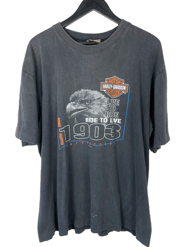 VINTAGE HARLEY DAVIDSON 'SS' TEE - XL