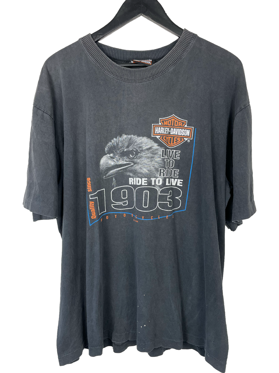 VINTAGE HARLEY DAVIDSON 'SS' TEE - XL
